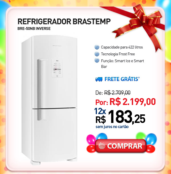 REFRIGERADOR BRASTEMP BRE-50NB INVERSE