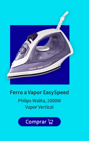 Ferro a Vapor EasySpeed Philips Walita, 2000W Vapor Vertical